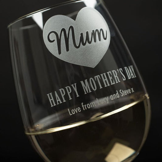 Personalised Wine Glass